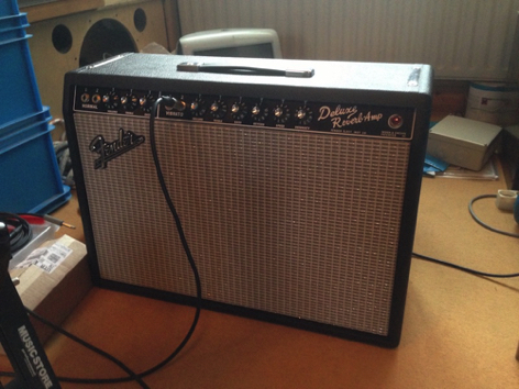Fender Deluxe Reverb-Amp Completed